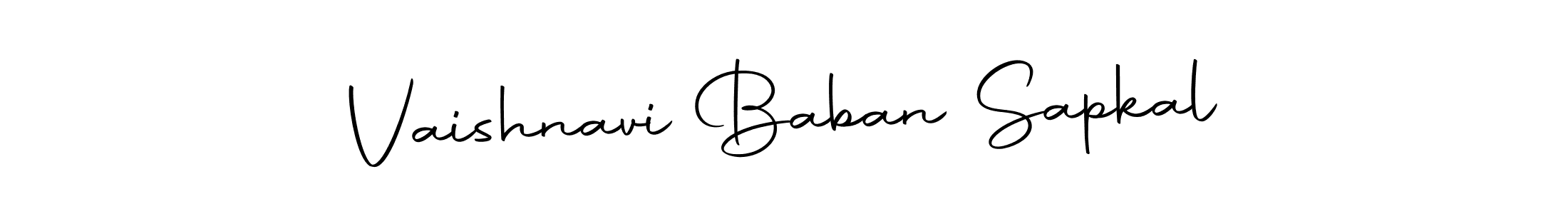 Once you've used our free online signature maker to create your best signature Autography-DOLnW style, it's time to enjoy all of the benefits that Vaishnavi Baban Sapkal name signing documents. Vaishnavi Baban Sapkal signature style 10 images and pictures png